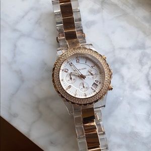 Michael kors rose gold watch